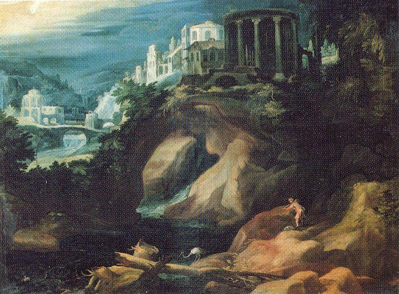 Paul Bril Landschaft mit Sibyllentempel